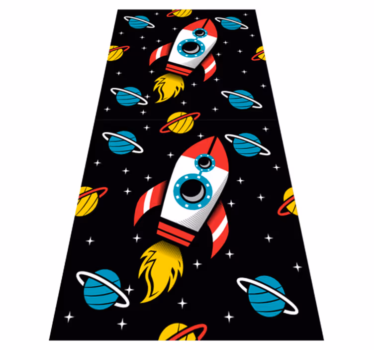 Tapis vinyle étoile vers l'infini et au-delà - TenStickers