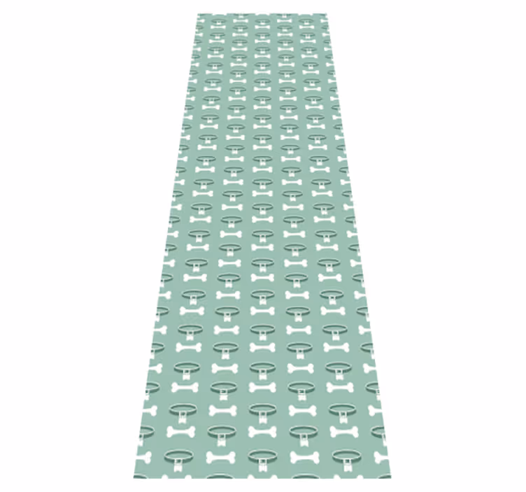 Tapis vinyle chambre motif chien incroyablement lumineux - TenStickers