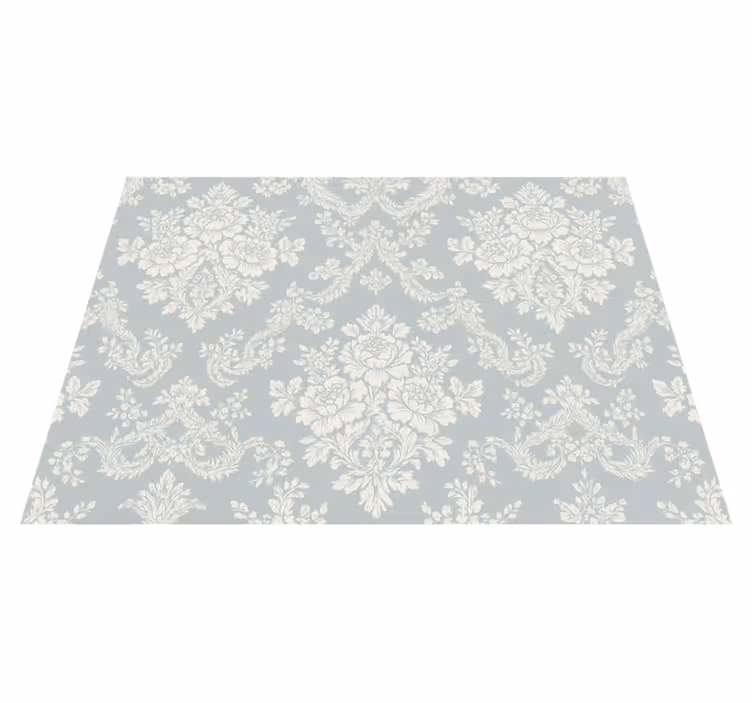 Tapis vinyle chambre style vintage - TenStickers