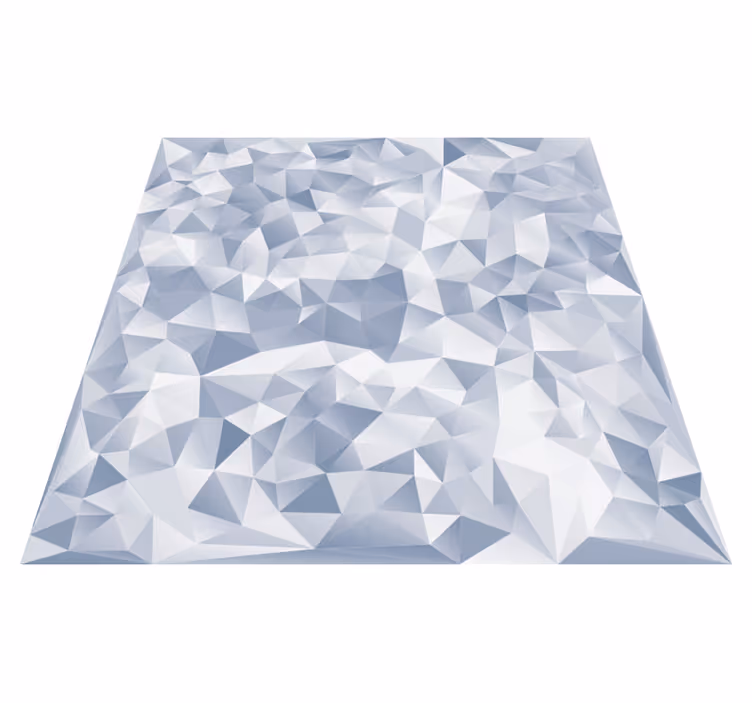 Tapis vinyles géométriques formes irrégulières - TenStickers