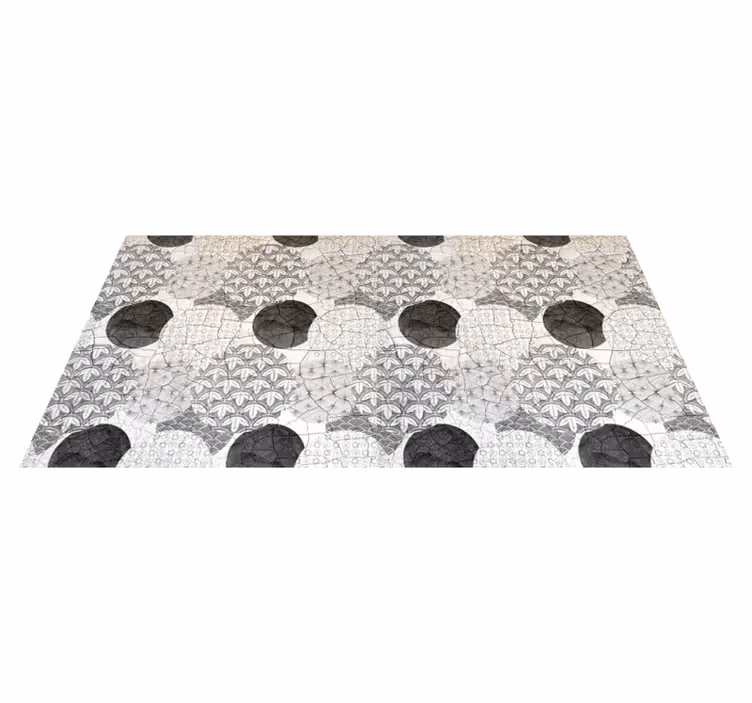 Tapis vinyles géométriques motif géométrique oriental - TenStickers