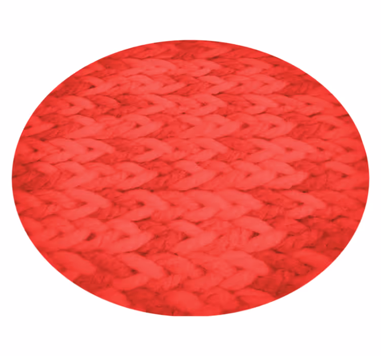 Tapis vinyles géométriques motifs ronds texturés - TenStickers