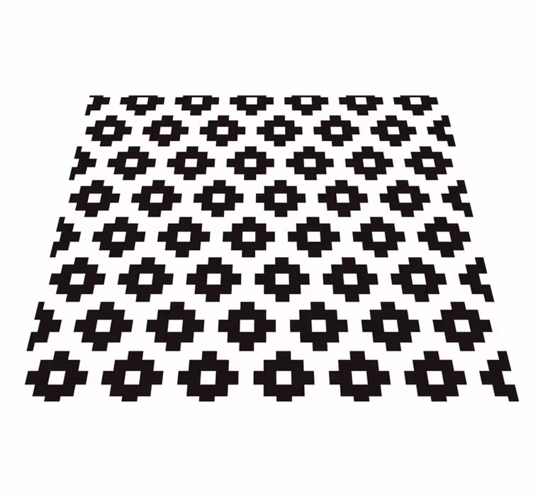 Tapis vinyle salle de bain style moderne - TenStickers