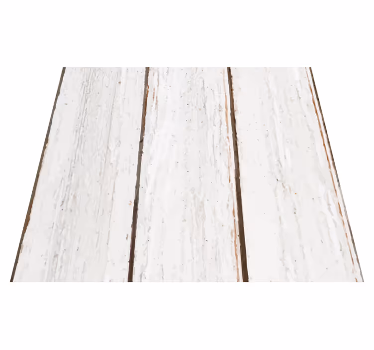 Tapis vinyle salle de bain bois vintage à rayures - TenStickers