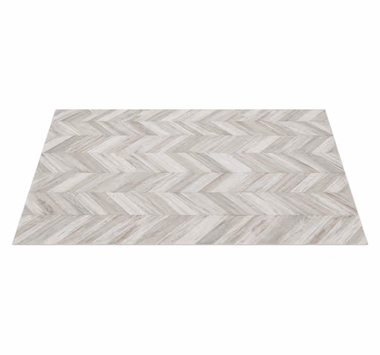 Tapis vinyle cuisine effet planches rustiques - TenStickers