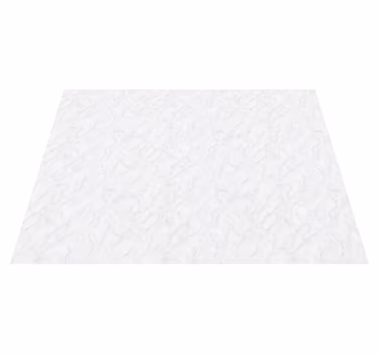 Tapis vinyle chambre design marbre blanc gris - TenStickers