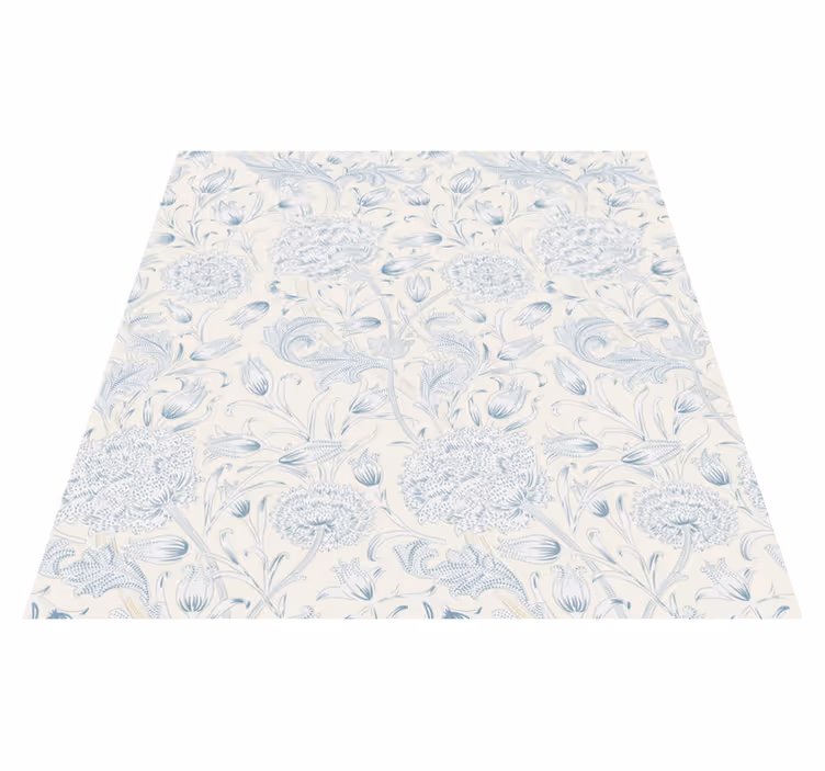 Tapis vinyle chambre motif floral pour armoire - TenStickers