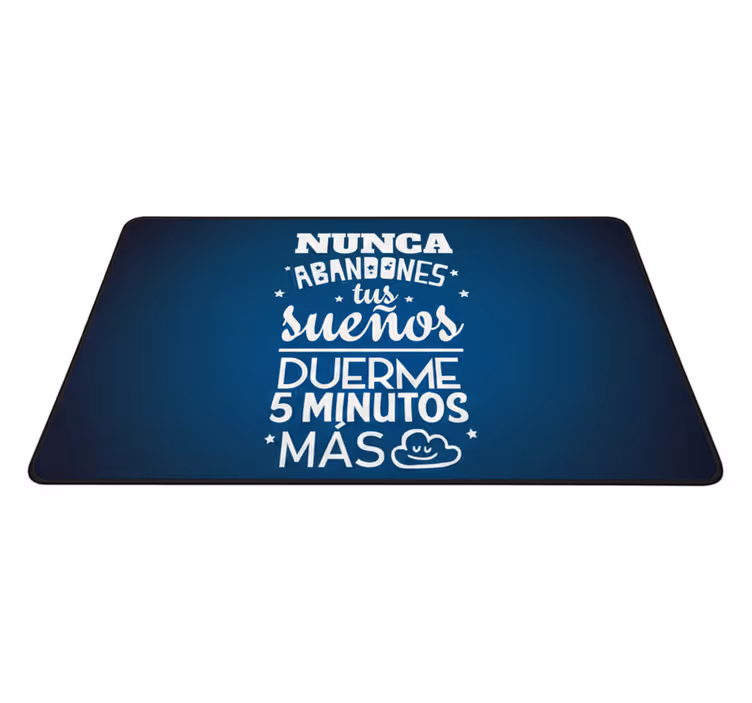 Tapis vinyle chambre amusant pour bien dormir - TenStickers