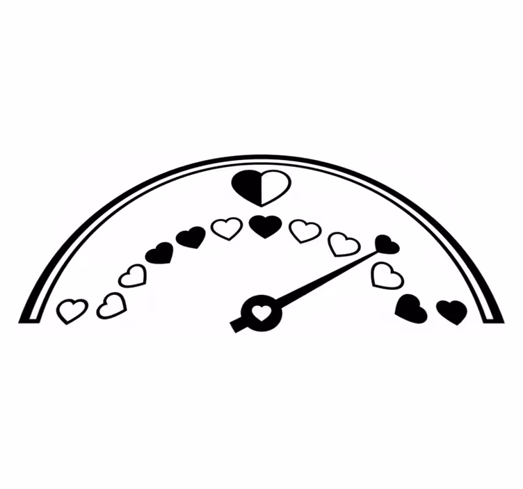 Tapis vinyle chambre adhésif tête de lit amour - TenStickers