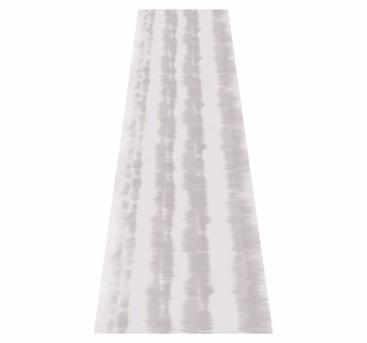 Tapis vinyle nordique motif japandi gris clair avec lignes - TenStickers
