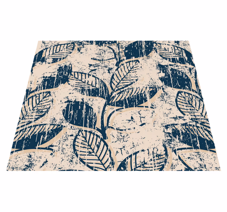 Tapis vinyle rétro motif vintage grunge - TenStickers