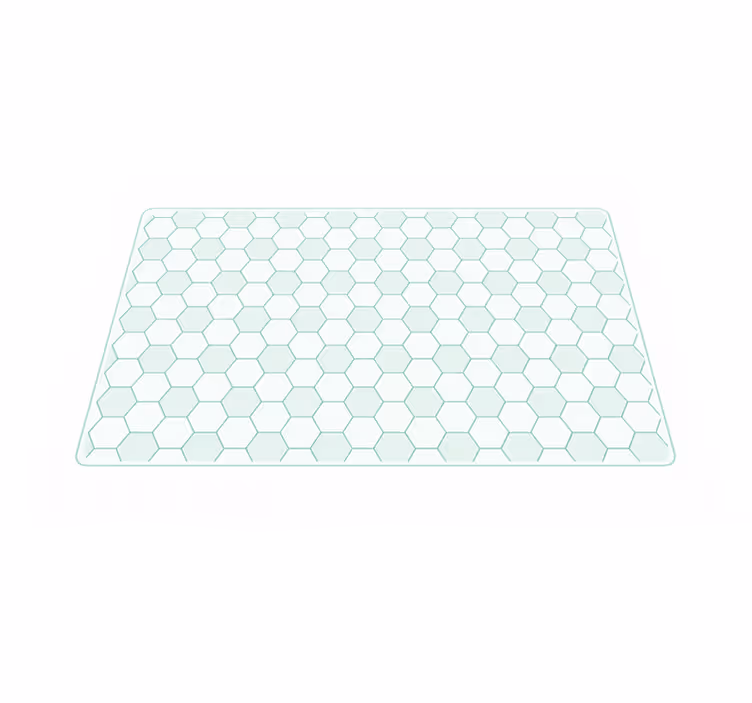 Tapis mosaique vinyle en carreaux colorés - TenStickers