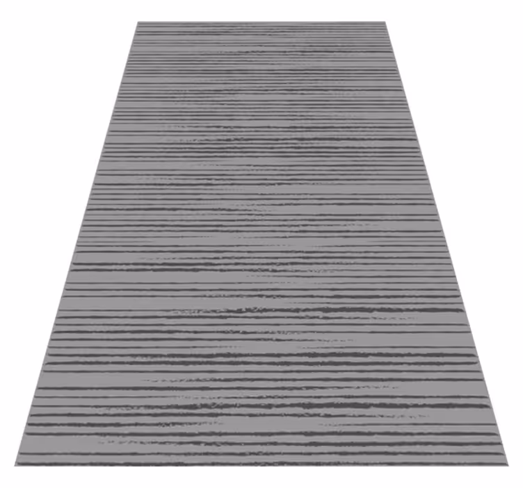 Tapis vinyle design moderne rayé gris - TenStickers