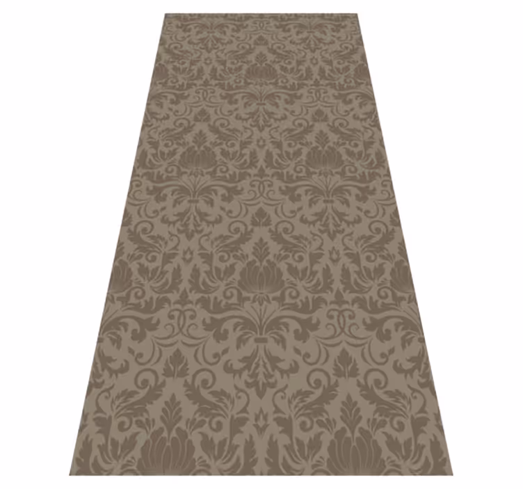 Tapis vinyle rétro en velours texturé - TenStickers
