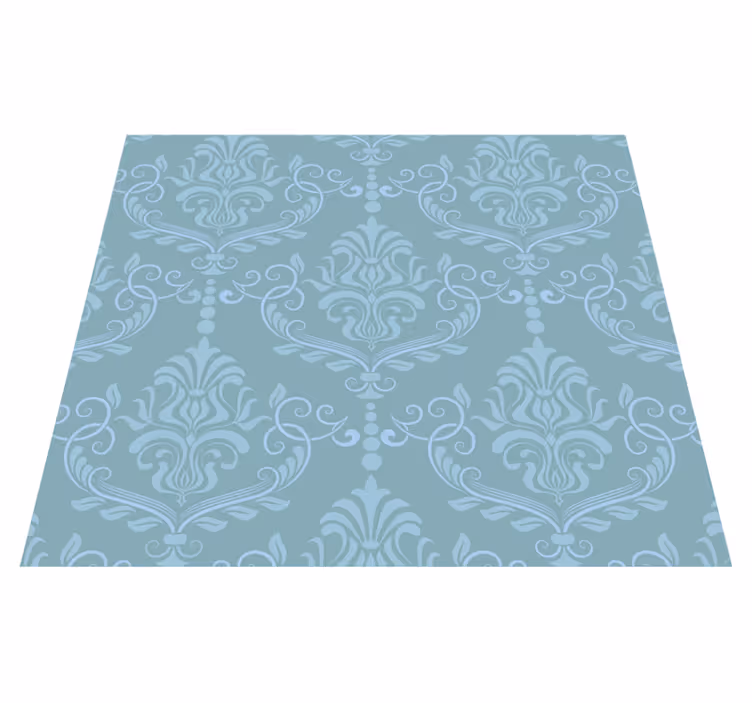 Tapis vinyle rétro baroque - TenStickers