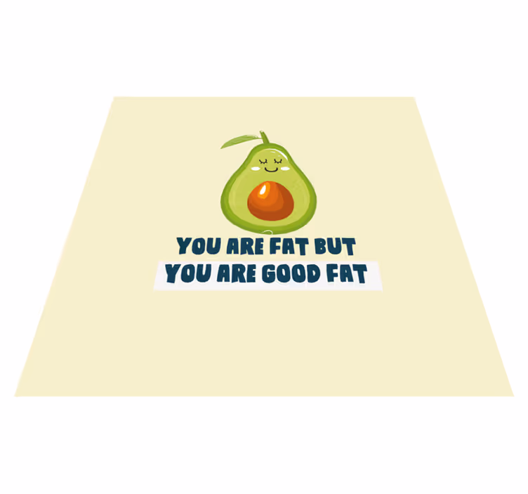 Tapis vinyle citation avocat amusant - TenStickers