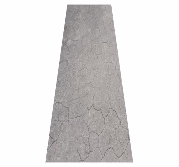 Tapis vinyle texture pierre rustique brisée - TenStickers