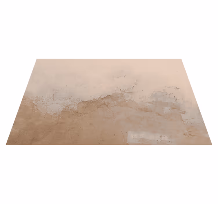 Tapis vinyle beige texture couleur sable - TenStickers