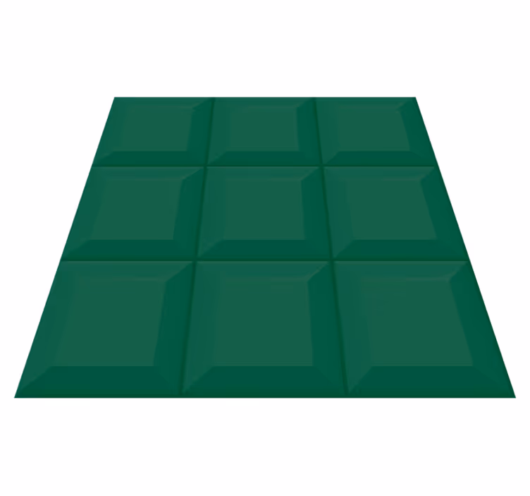 Tapis vinyle vert autocollant légumes cuisine - TenStickers