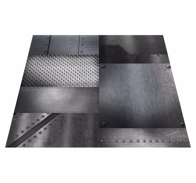 Tapis vinyle extérieur mur en laiton - TenStickers