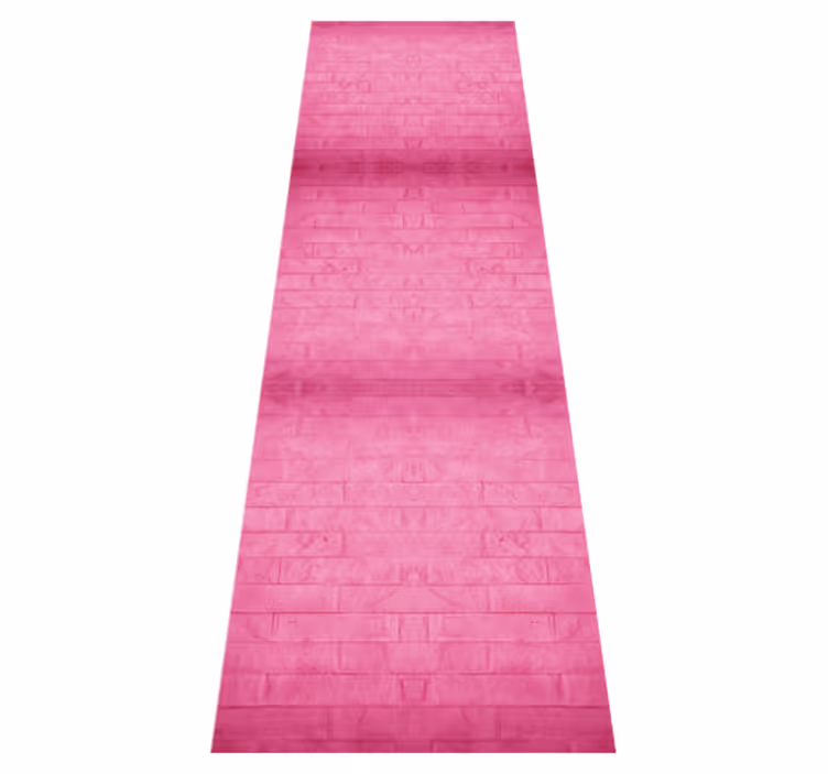 Tapis vinyle rose brique rose intense - TenStickers