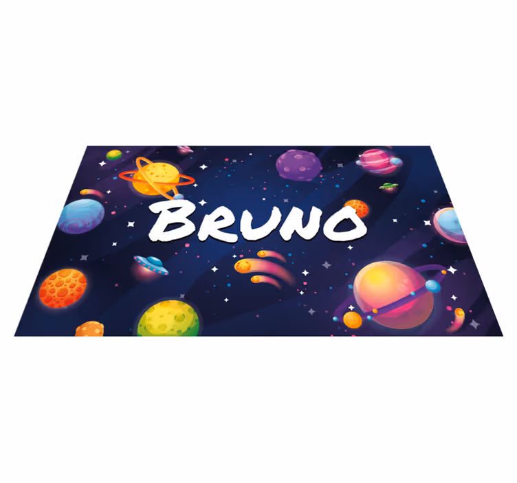 Tapis vinyle autres tapis design spatial personnalisable - TenStickers