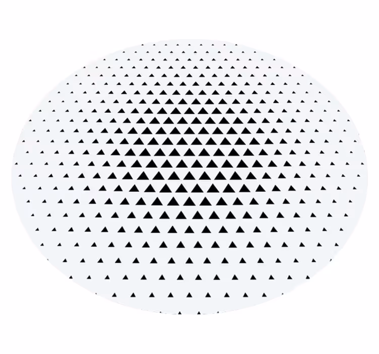 Tapis vinyles géométriques géométrique triangulaire - TenStickers