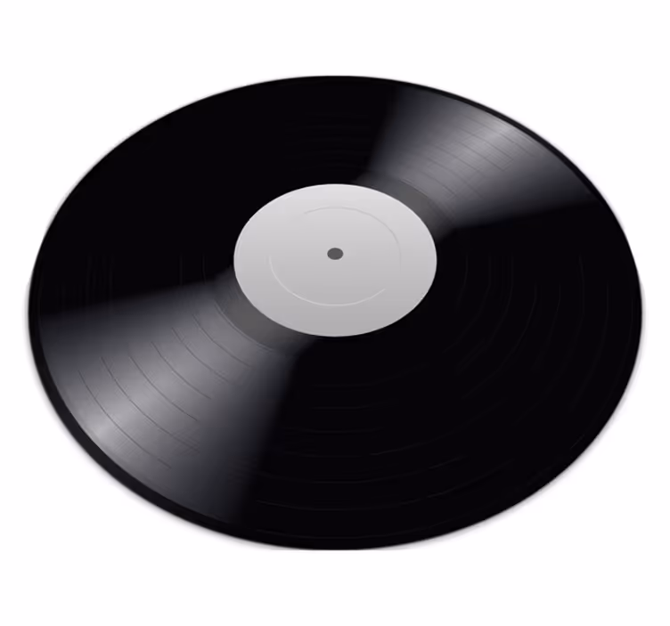 Tapis vinyle texture conception de disques vinyles - TenStickers