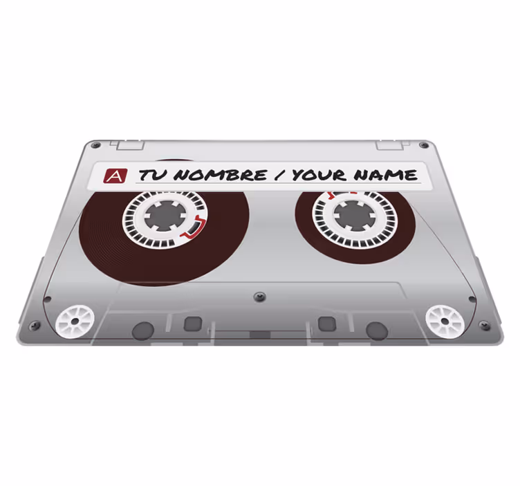 Tapis vinyle personnalisé cassette personnalisée - TenStickers