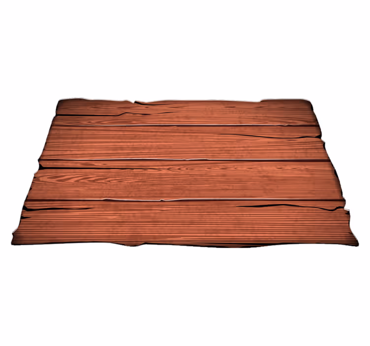 Tapis vinyle imitation parquet illusion de bois texturé - TenStickers
