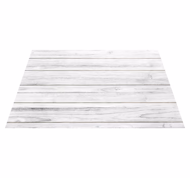 Tapis vinyle style bois blanc - TenStickers