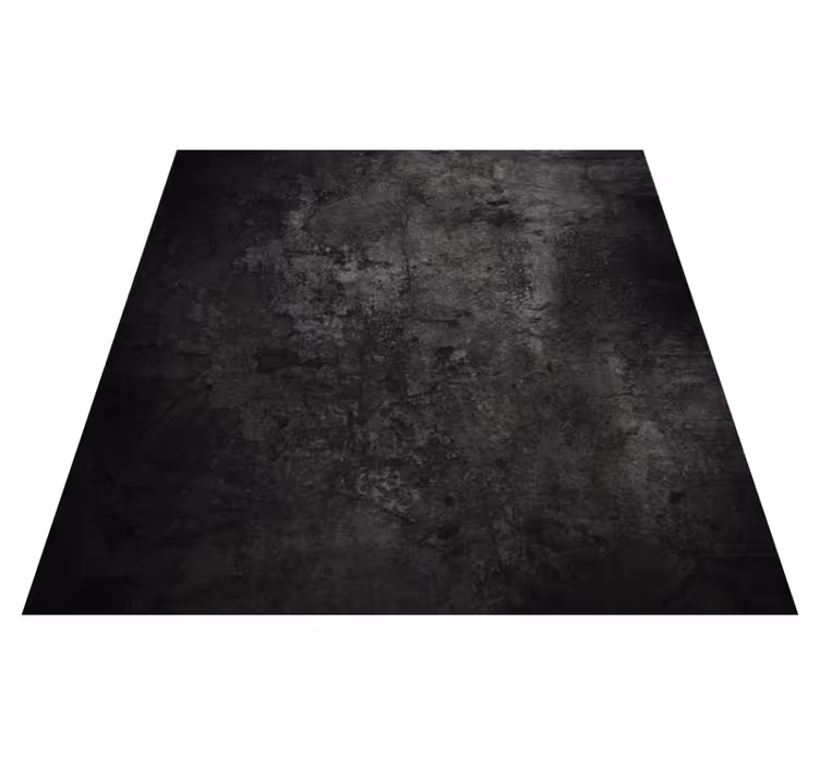 Tapis vinyle salon imitation pierre ciment noir - TenStickers