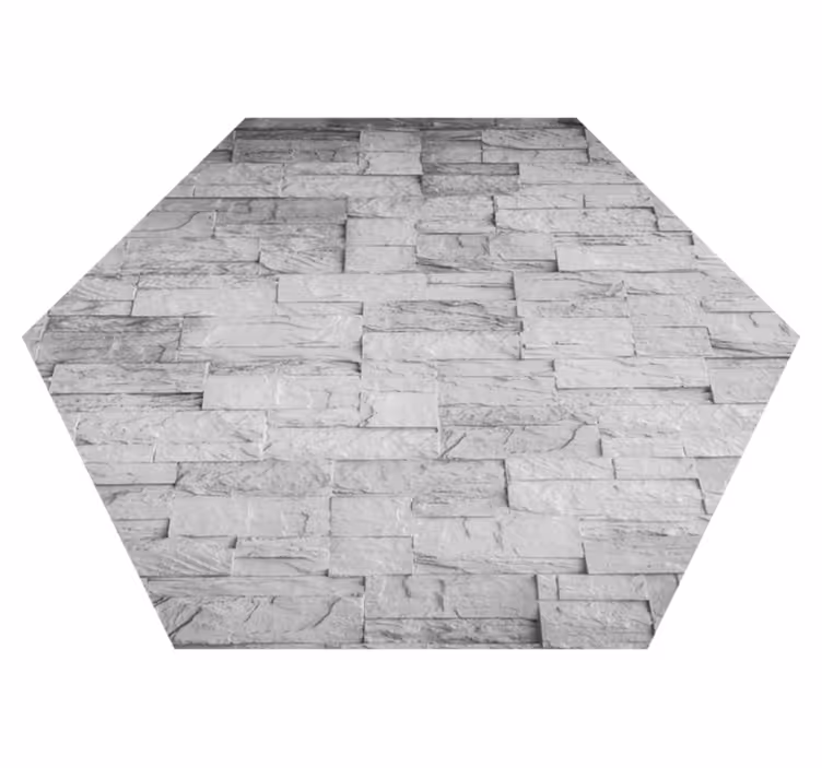 Tapis vinyle pierre texture en pierre - TenStickers