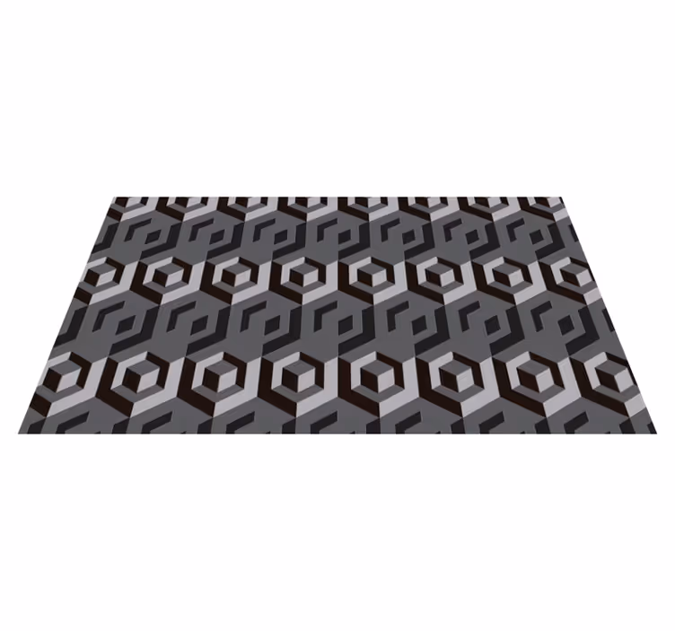 Tapis vinyles géométriques pour cuisine - TenStickers