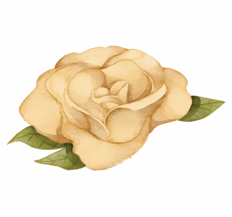 Tapis vinyle fleurs et plantes contour floral - TenStickers