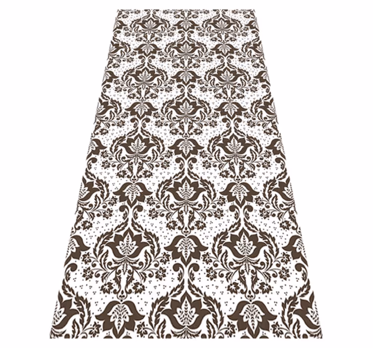 Tapis vinyle rétro baroque à motifs - TenStickers