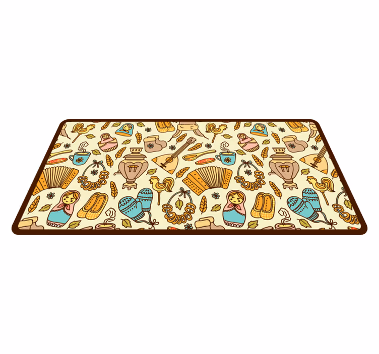 Tapis vinyle autres tapis thème ludique pour nursery - TenStickers