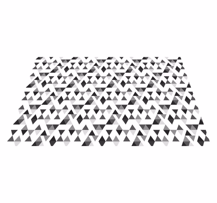 Tapis vinyles géométriques motif géométrique - TenStickers