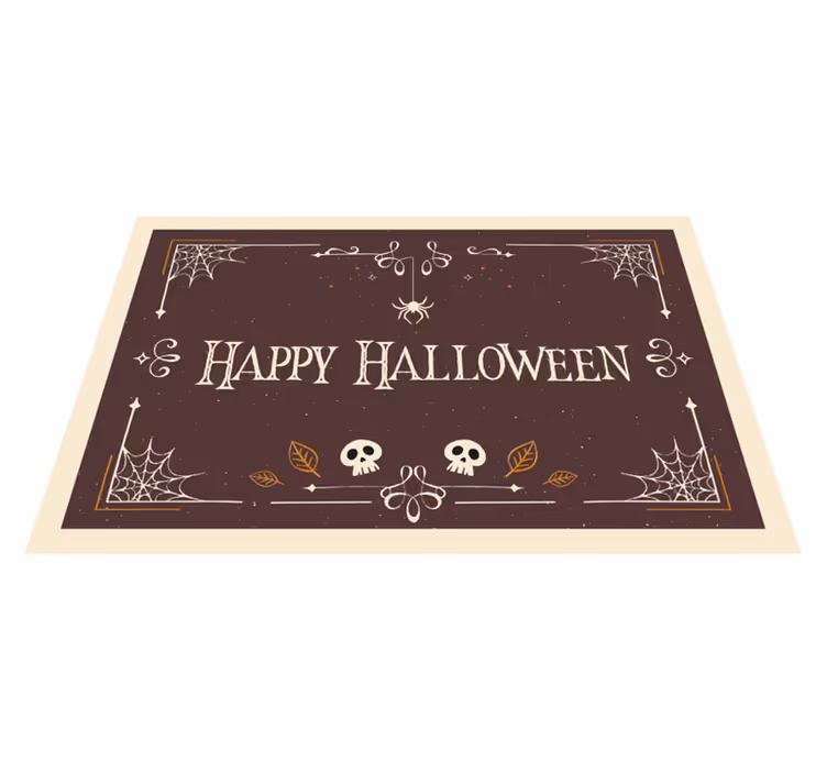 Tapis vinyle pour halloween thème de célébration halloween - TenStickers