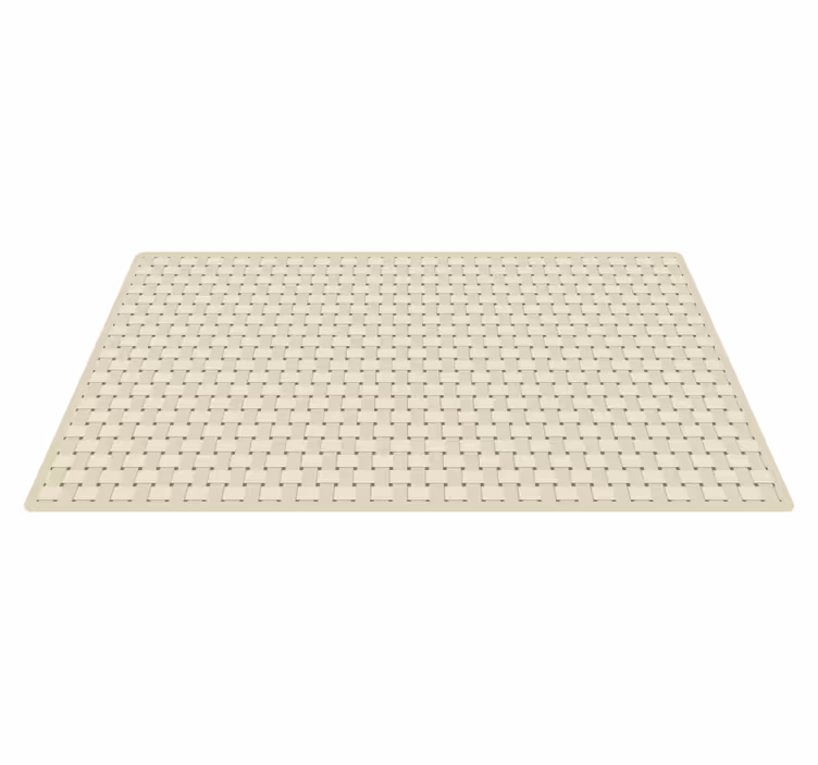 Tapis vinyle texture tissée - TenStickers