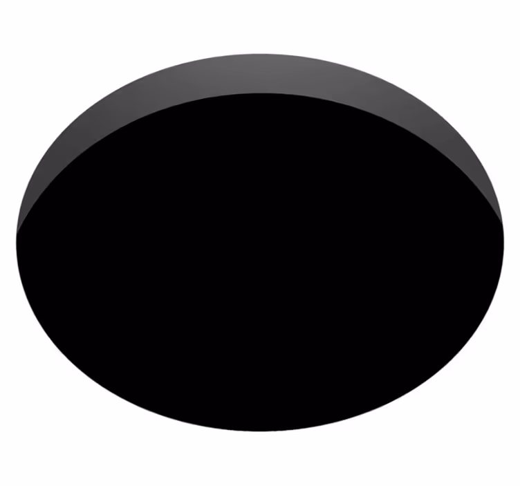 Tapis vinyle rond salon trompe l'œil trou dans le sol - TenStickers