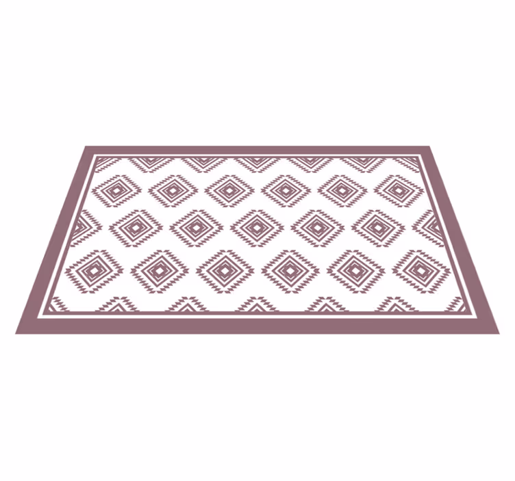 Tapis vinyle éthnique motif ethnique - TenStickers