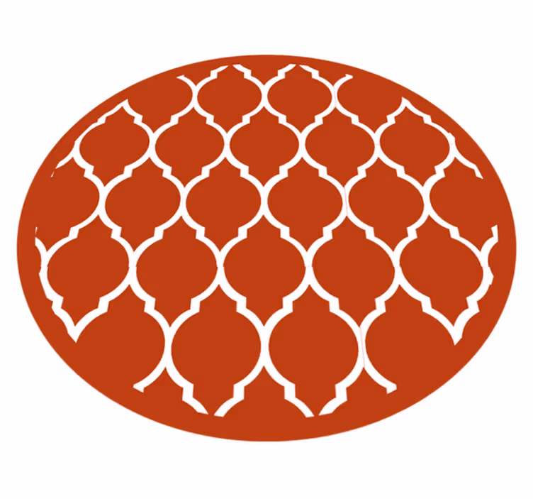 Tapis vinyles géométriques treillis géométrique - TenStickers