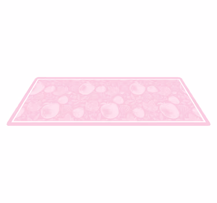 Tapis vinyle chambre bébé motif de bulles pastel - TenStickers