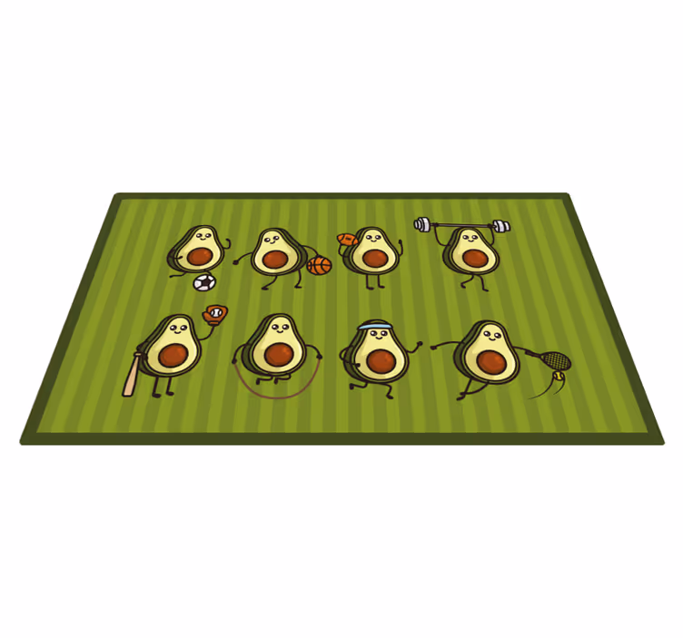 Tapis vinyle autres tapis personnages d'avocat - TenStickers