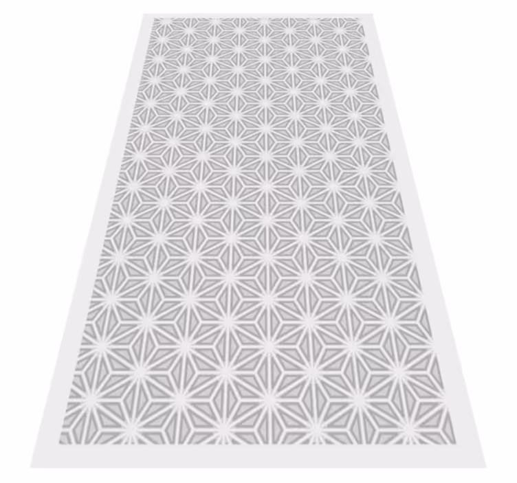Tapis vinyles géométriques accent de motif géométrique - TenStickers