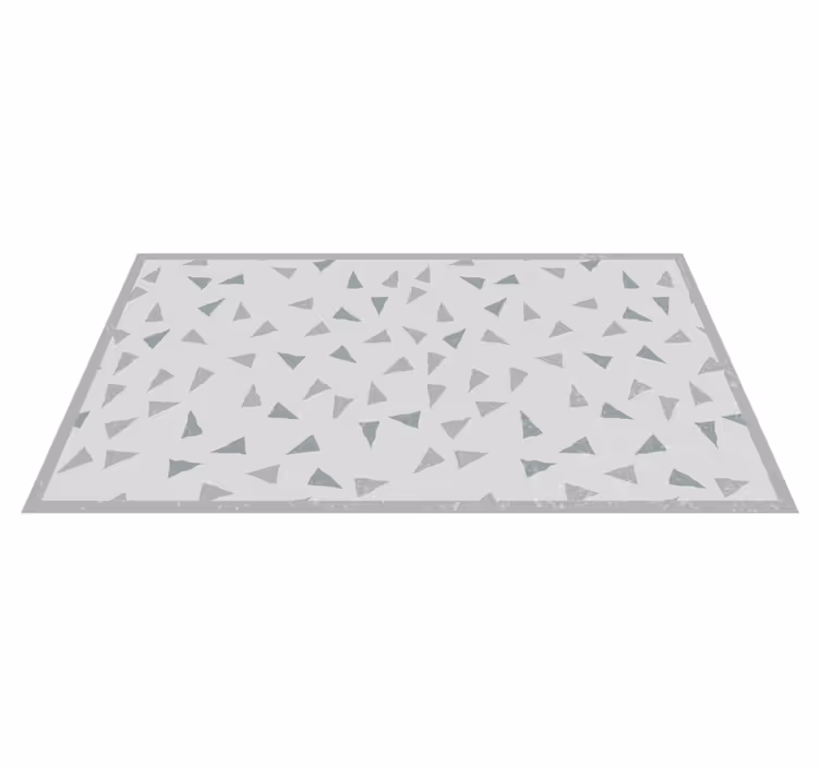 Tapis vinyles géométriques composants triangulaires - TenStickers
