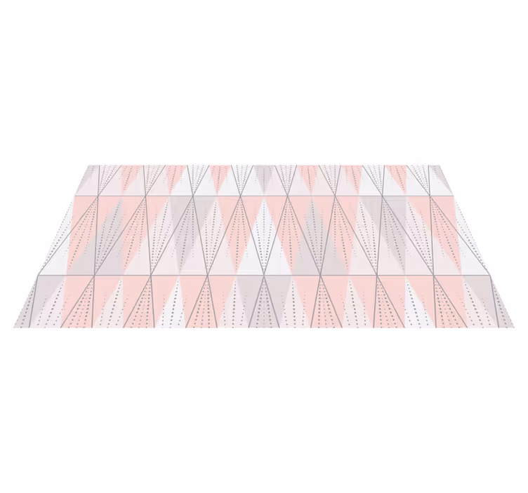 Tapis vinyles géométriques linéarité géométrique - TenStickers