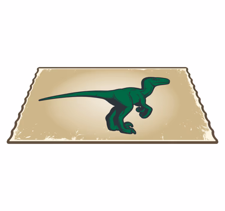 Tapis vinyle autres tapis personnage de dinosaure t-rex - TenStickers