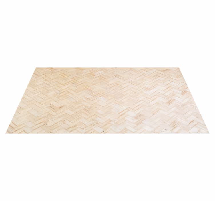 Tapis vinyle texture parquet à bâtons rompus - TenStickers